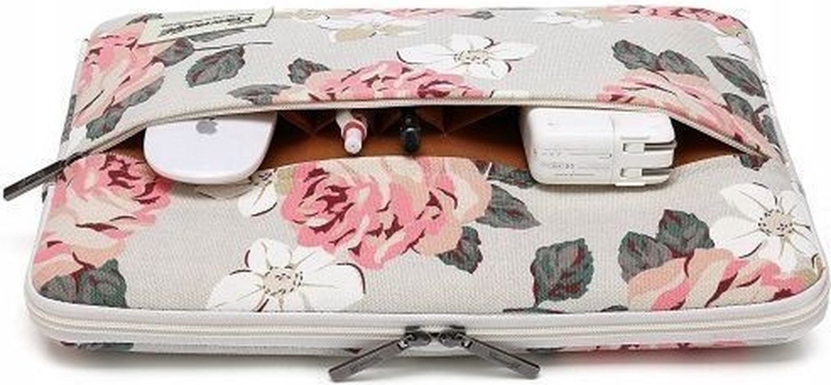 Canvaslife - Laptop Sleeve - 15 / 16 inch - White Rose