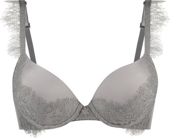 UMIPUBO Badpak voor dames, net, transparant, sexy, V-hals, push-up met verstelbare bandjes, strand, zomer, beachwear, Zwart, M