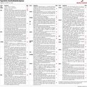 Een tabel met automerken en modellen, ingedeeld in maten M, L en XL, voor Walser autohoezen.