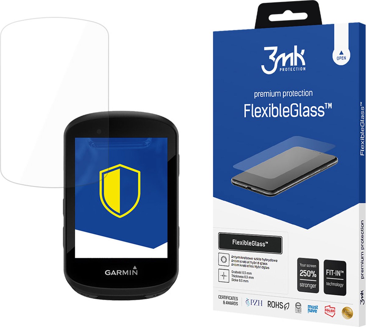Garmin Edge 530 - 3mk FlexibleGlass
