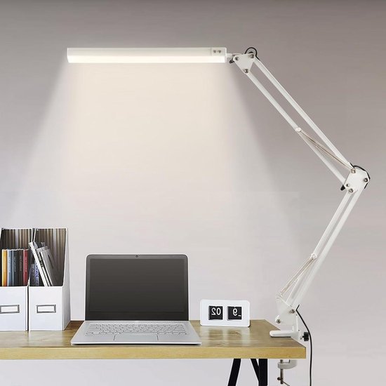 EYOCEAN Bureaulamp, bureaulamp met 4 lichtbronnen, 24 W, 100 cm