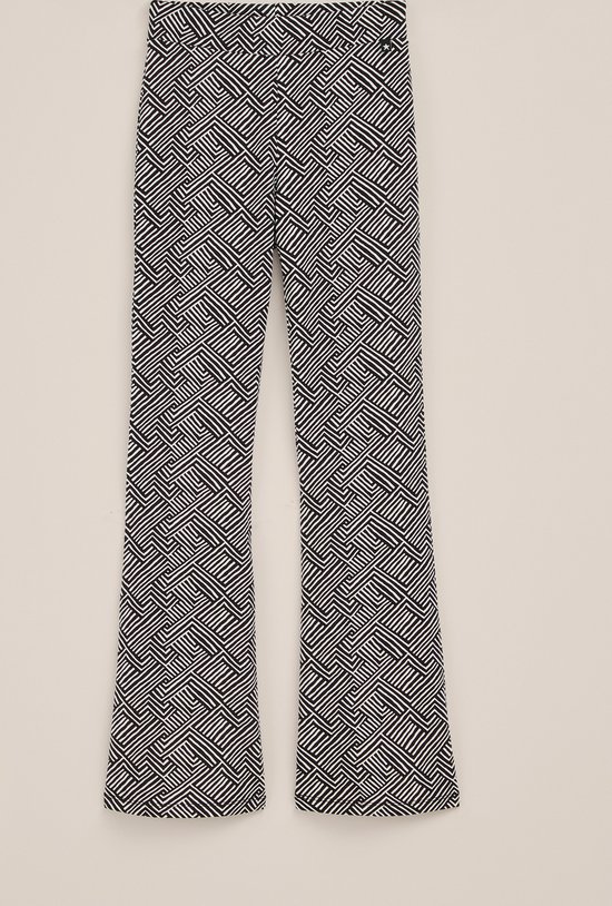 WE Fashion Legging évasé fille à motif