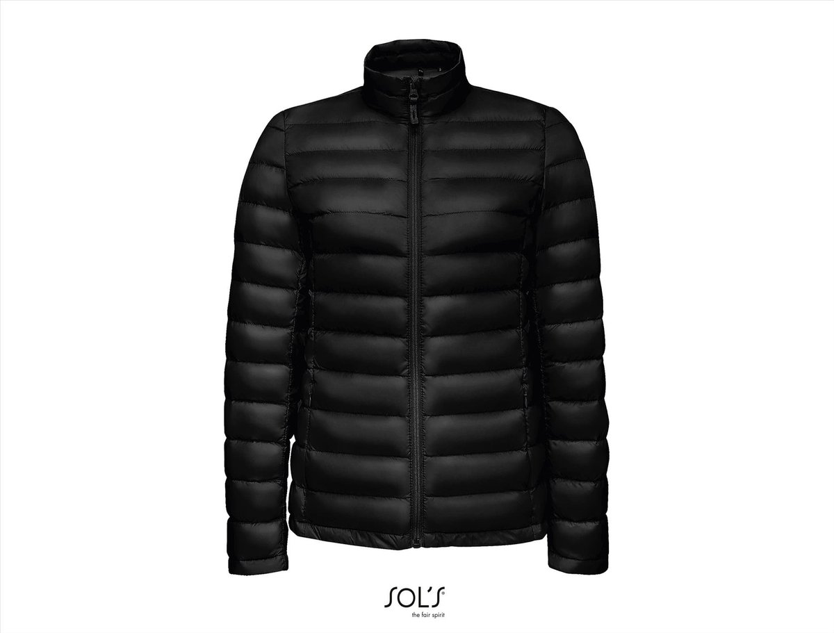 SOL’ Women´ Wilson Jacket L02899 Zwart
