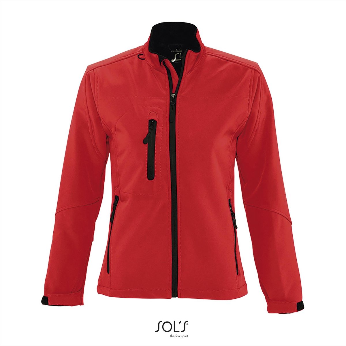 SOL’S Women´s Softshell Jacket Roxy L863 Pepper M Rood