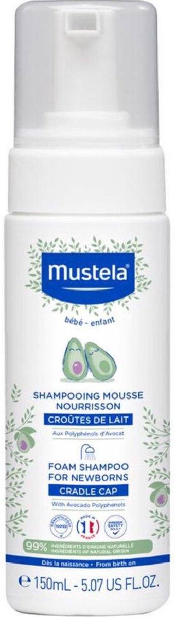 Mustela Schuimshampoo voor Zuigelingen 150ML