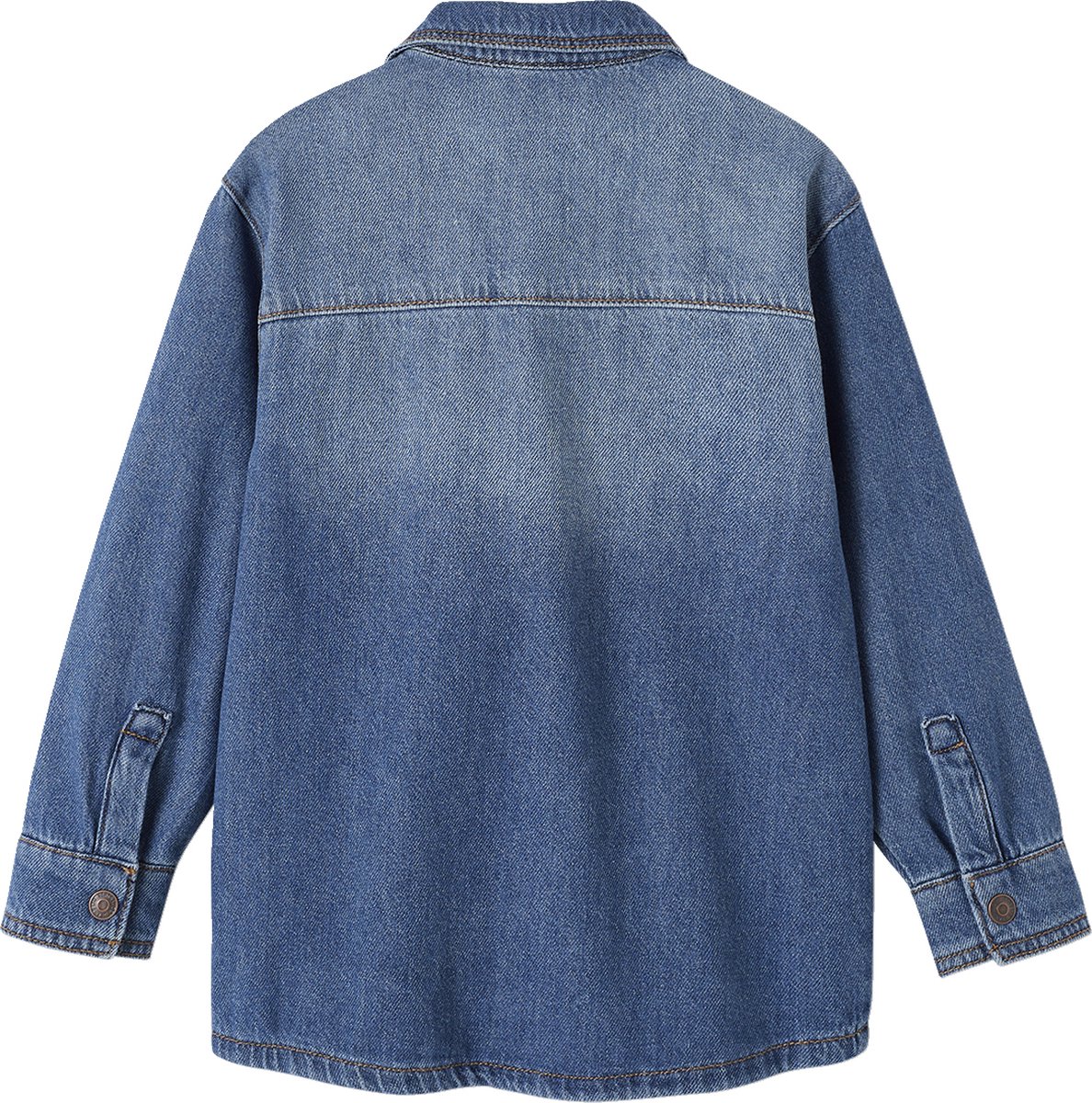 Vertbaudet Hemds - jongen - katoen denim