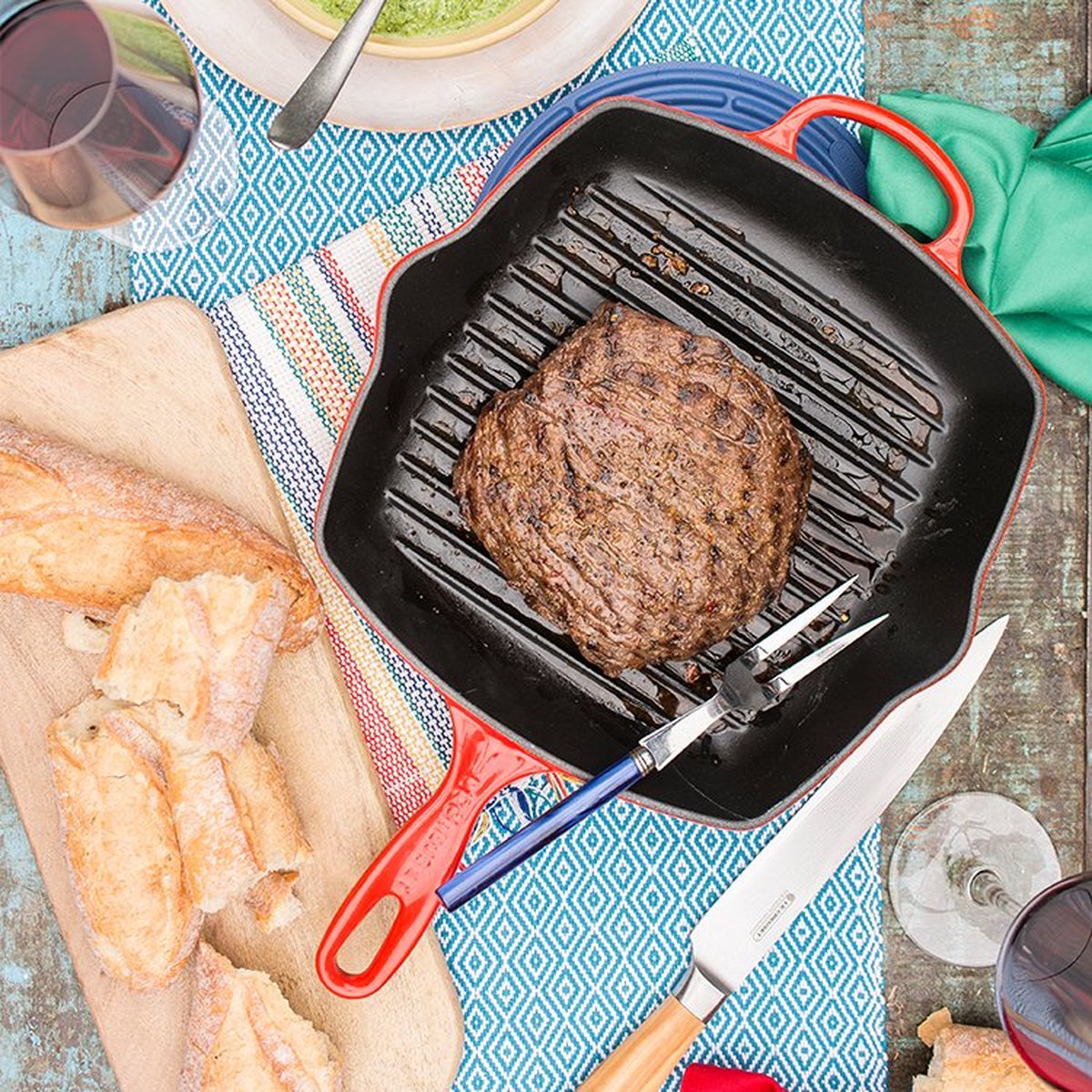 Le Le Creuset 26 cm Grillpan - afbeelding 2