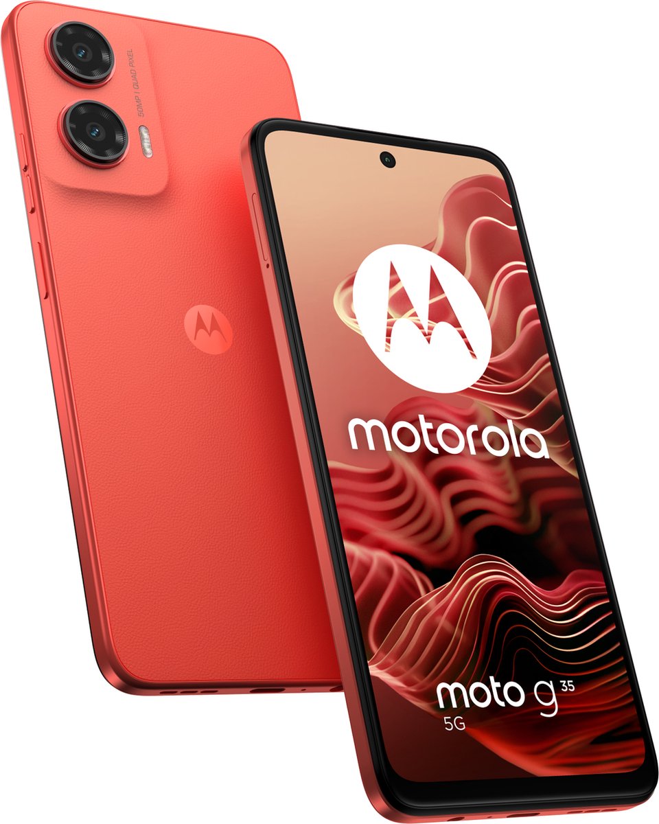 Motorola Moto G35 128GB Rood 5G