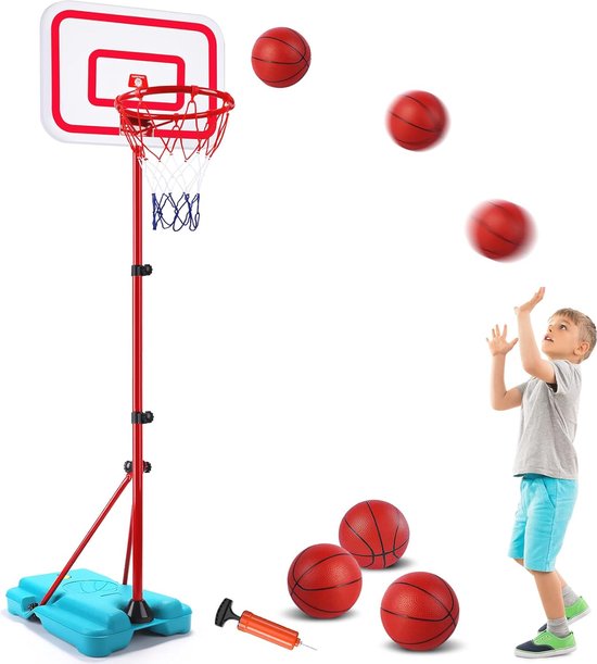 AolKee Pack of 6 Mini Basketball, Durable PVC, Diameter 15