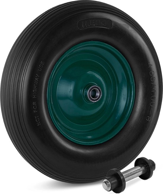 Kruiwagenwiel 4.80/4.00-8 , Anti Lek, metalen velg, Draagvermogen 200kg van Skandia — afbeelding 3