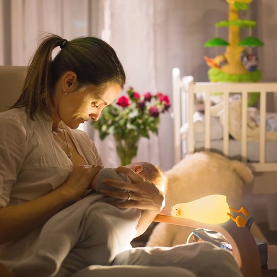 Leuk Baby Nachtlampje met Dull Duck Design - Touch Sensor LED Lamp voor Kinderen — afbeelding 5