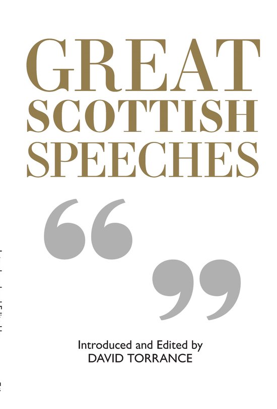 Great Scottish Speeches- Great Scottish Speeches - cover