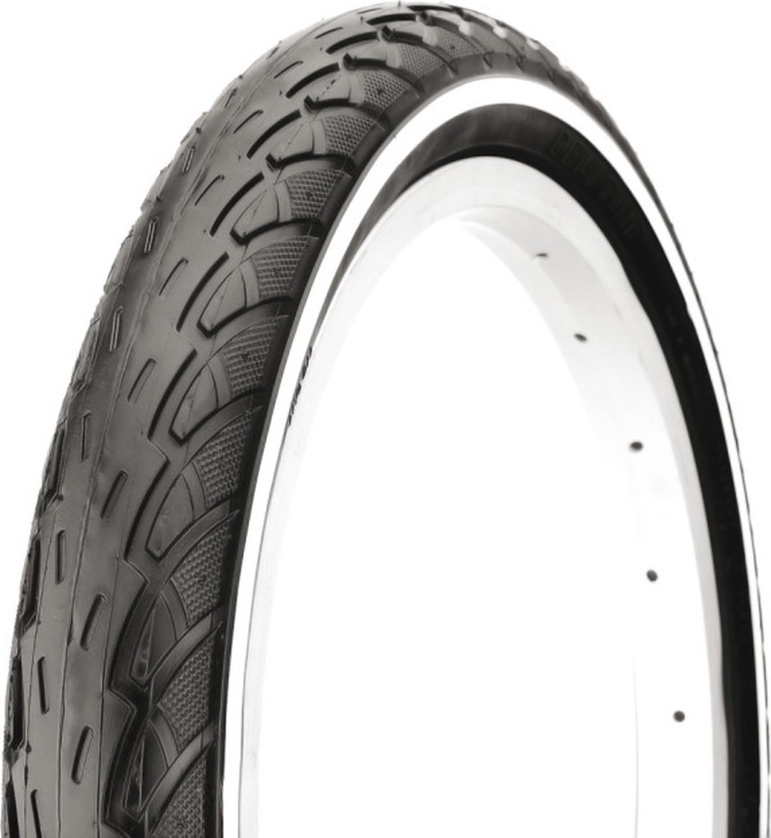 Deli Tire Buitenband - Fietsband Deli 24x1.75 47-507 zwart reflectie