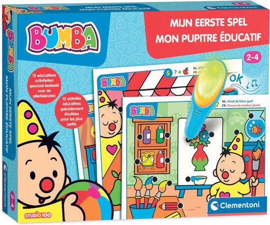 Education Clementoni - Bumba Mijn Eerste Quiz - Educatief Speelgoed 2-4