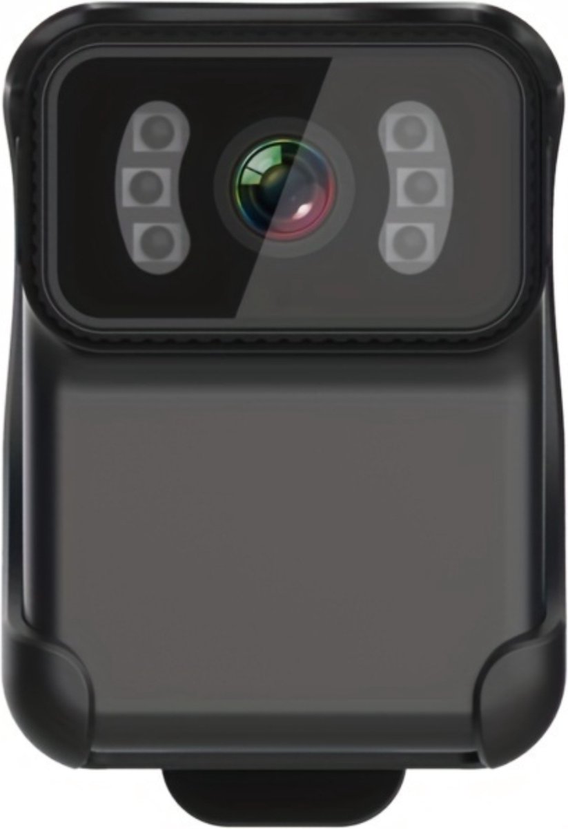 Bovista Bodycam - Politie - Chest Camera - Spy Camera - Spy Cam - Verborgen Camera - Spionage Camera - Action Camera - HD