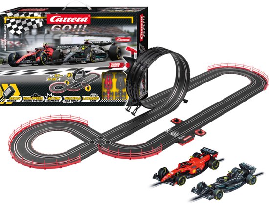 Carrera Go!!! Racebaan - GO!!! Racing for Glory - Lewis Hamilton vs. Carlos Sainz - 5,3m