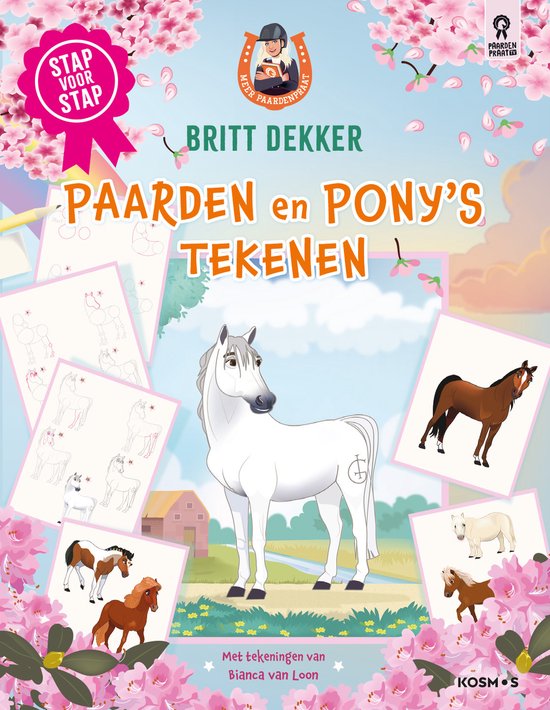 Foto: Meer paardenpraat 5 stap voor stap paarden en pony s tekenen