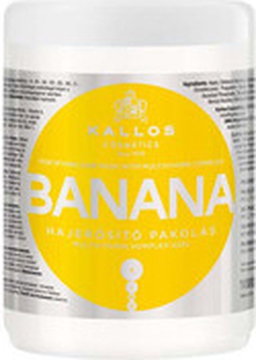 Haarmasker Kallos Cosmetics Banana 500 ml