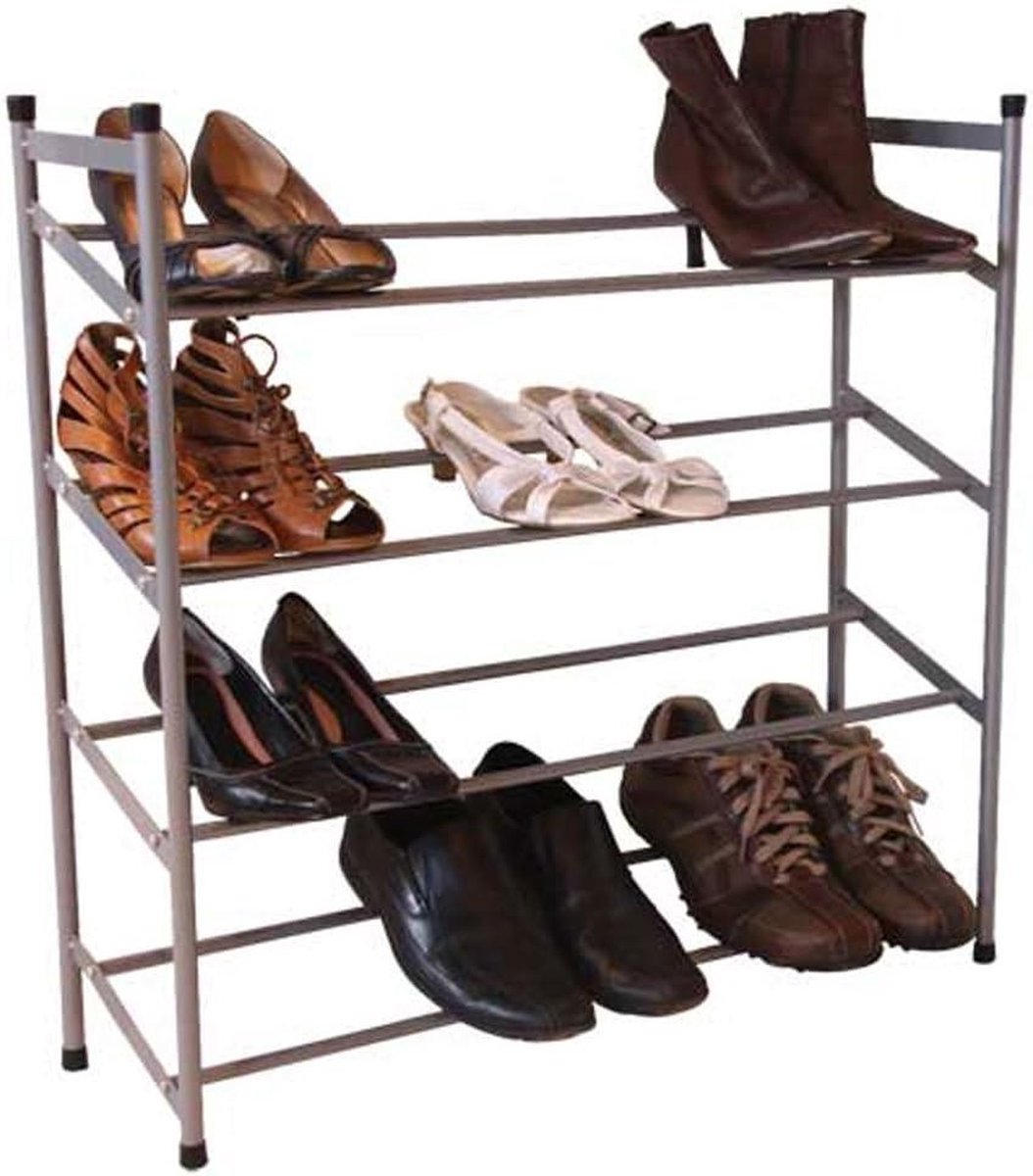 Schoenenrek 4 Tier Niet Uitbreidbaar Organisator voor Schoenen