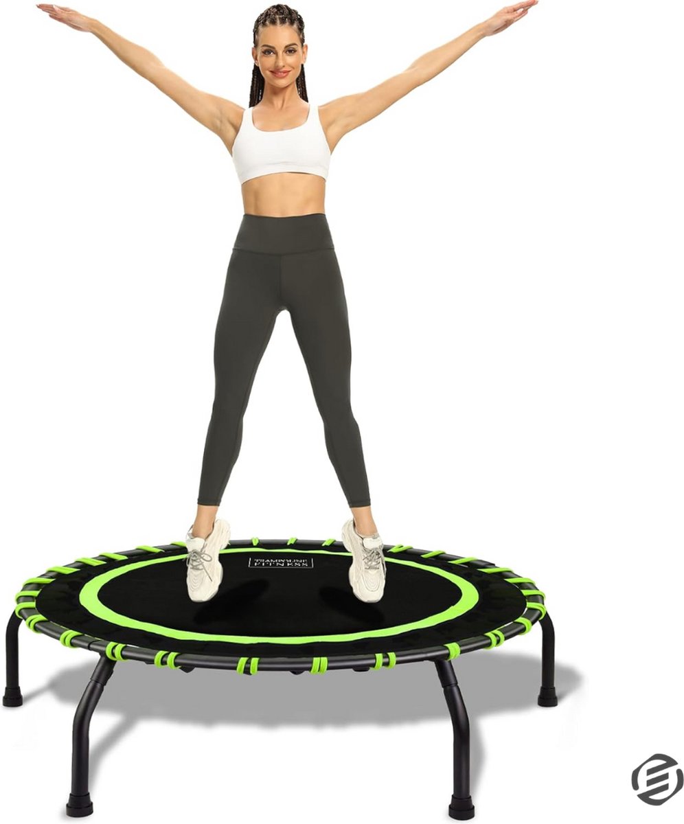Equivera Rebounder Trampoline - Rebouncer - Mini Trampoline - Rebounder Training - Fitness Trampoline - Indoor