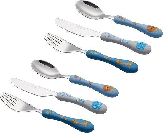 Bestek Voor Kinderen Vanaf 6 Jaar WMF De Kleine Prinz Kinderbestekset – 4 Delig Roestvrij Stalen Bestek Voor Kids Vanaf 6 Jaar, Perfect Voor Zelfstandig Eten! Wmf Kids Bestekset
