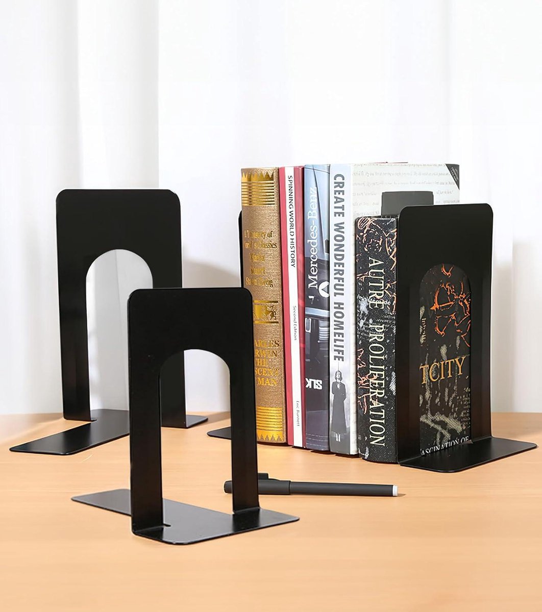 Boekensteunen, creatieve boekensteunen van zwaar metaal, eenvoudige kleine verse holle boekensteun, geschikt voor thuis, kantoor, school, bibliotheek Boekensteunen, creatieve boekensteunen van zwaar metaal, eenvoudige kleine verse holle boekensteun, geschikt voor thuis, kantoor, school, bibliotheek