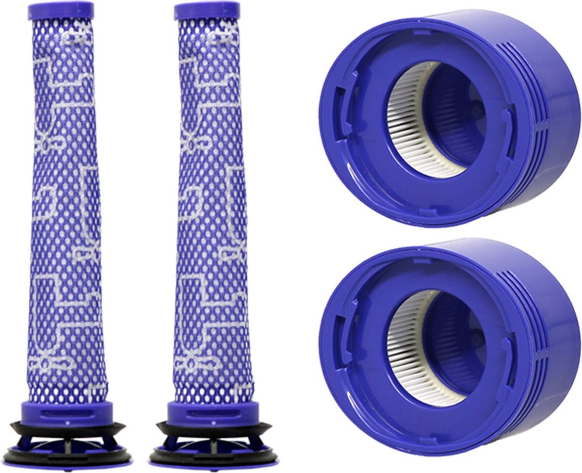 Propex Parts Stofzuigerfilter - Geschikt voor Dyson V7 / V8 - 965661-01 & 967478-01 filterset - Eenvoudige installatie en onderhoud - 2 stuks