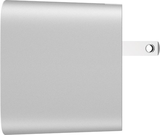 Chargeur universel 2 ports Belkin Boost Charge pour la maison - 4,8 A - Argenté, Blanc