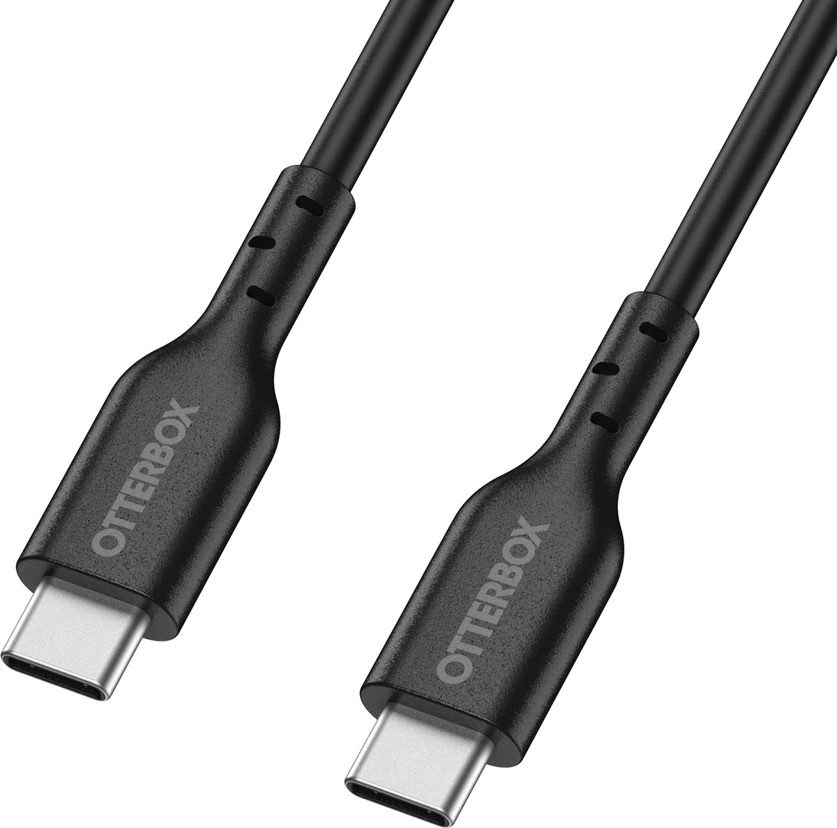 OtterBox USB-C to USB-C, M/M, Zwart, 2 m - No Retail Packaging - Geen retailverpakking