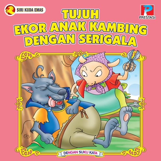 Tujuh Ekor Anak Kambing Dengan Serigala - cover