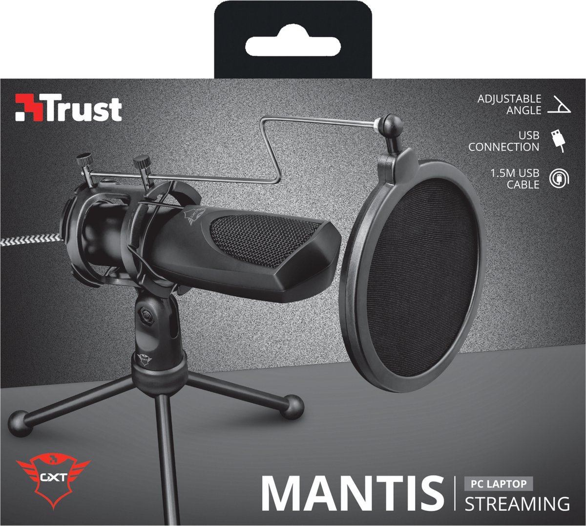 Trust Mantis GXT232 Streaming Microfoon