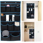 Cheqo® Organisateur de tente avec miroir - Organisateur suspendu - Placard suspendu - Sac de rangement de tente spacieux - 11 compartiments pratiques - Organisateur de camping