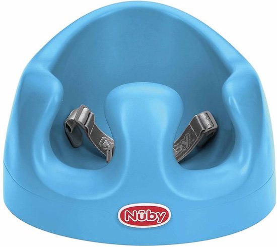 Foto: Nuby floor seat baby zitje kinderstoel kinderzetel baby stoeltje zacht foam blauw