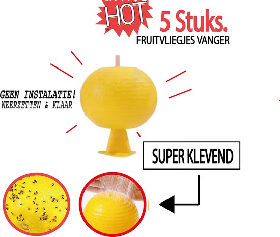 Wat zijn fruitvliegjes en wat kun je er tegen doen