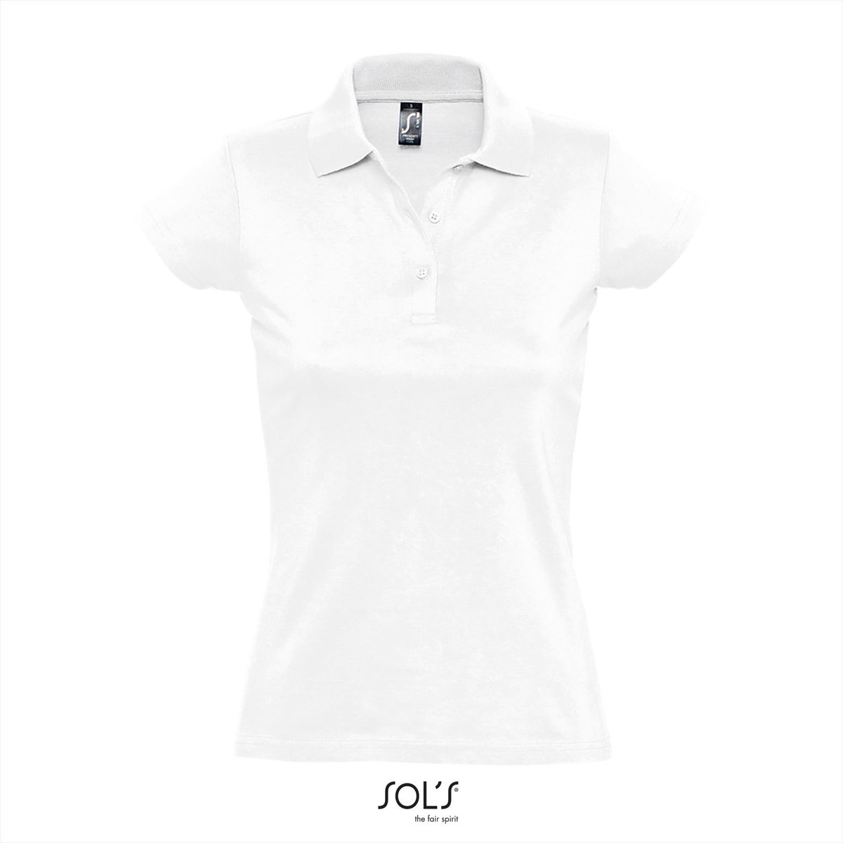 SOL'S Women´s Jersey Polo Shirt Prescott L534 - White - XL