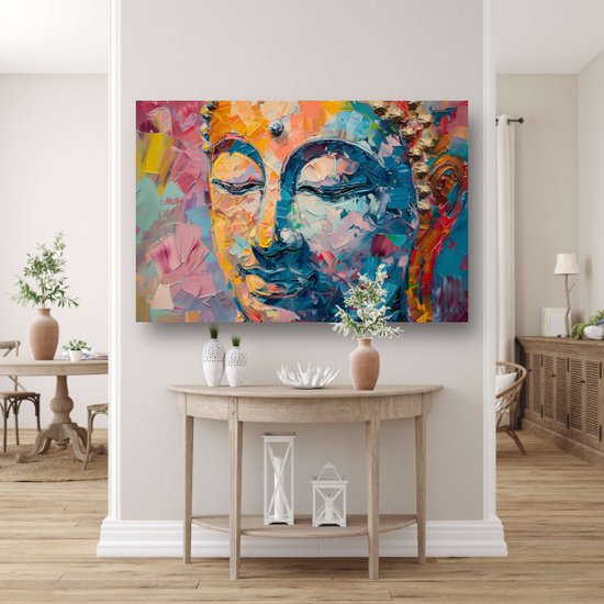 Tableau art abstrait sur verre - Tableau art moderne sur verre - Tableau salon - Décoration murale classique - Tableau plexiglas - Art mural verre acrylique 75x50 cm