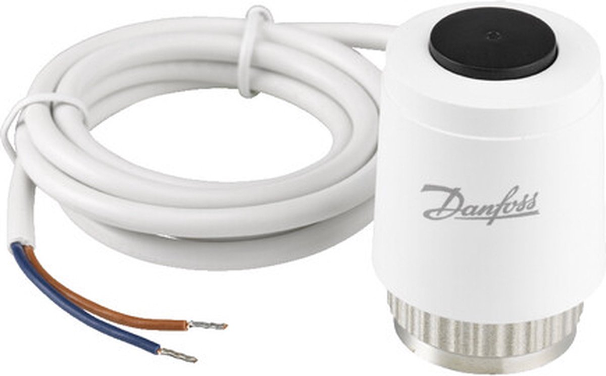 Danfoss TWA-K(A) motor NC 230V m. M30x1.5 aansluiting, kabellengte 1.2m