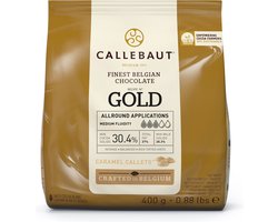 Callebaut Chocolade Callets - Gold - 400g - Belgische Chocolade