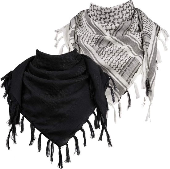 Tactical Shemagh Arab Scarf Baumwoll wüste Shemagh Neck Scarf mit arabischem Ara