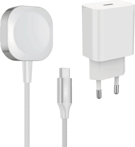 20w oplader geschikt voor Apple Watch Ultra 3 2 1 & Watch 11/10/9/8/7/SE Snellader Oplaadkabel Draadloos Set Oplaadstekker
