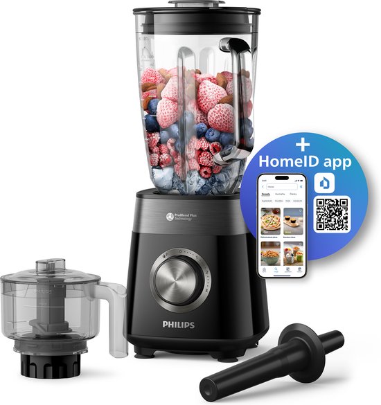 Philips HR3032/00 5000 Series Blender, 1200 W, 2 l kan - Zwart van Philips — afbeelding 5