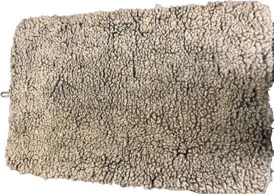 Adori Benchmat Sheepskin Grijs - Hondenbenchkussen - 75X46 cm