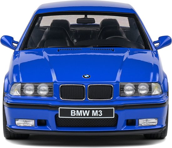 Foto: Bmw e36 m3 coup modelauto 1 18 solido blauw