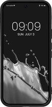 Ceezs Coque de téléphone en silicone adaptée à la coque Google Pixel 9 Pro XL - Coque de téléphone pas cher - Coque arrière en silicone / TPU (noir)