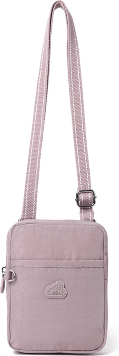 Gudika - Crossbodytas - Dames Tas - Telefoontasje - Tasje - Schoudertas - L. Paars