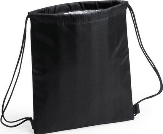 2x stuks zwarte koeltas rugzak 27 x 33 cm - Draagbare koeltassen van Cozyproof — afbeelding 2