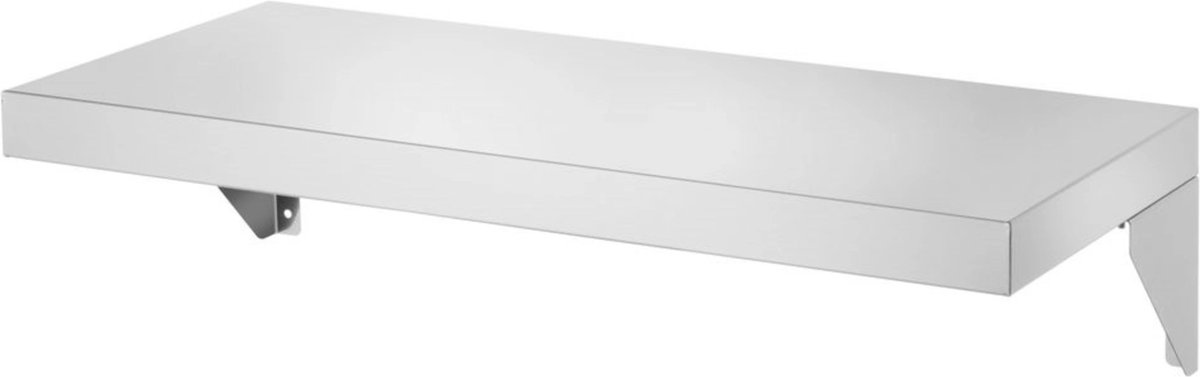 HENDI Achterblad voor Green Fire barbecues – roestvast staal – 650x298x160 mm