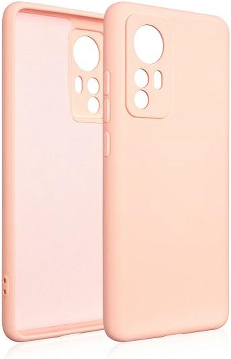 Beline Case Silicone Xiaomi 12 roze-goud/roségoud