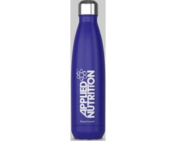 Applied Nutrition - Stainless Steel Flask - 500ml - Blue - RVS Drinkfles - RVS Waterfles - Waterfles - Waterflessen - Waterfles RVS - Drinkfles - Drinkfles RVS