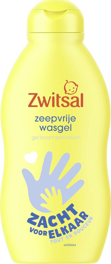 Zwitsal Essentials Kraamcadeau - Baby & Kids - huidvriendelijke pH en dermatologisch getest - 3 x 200 ml
